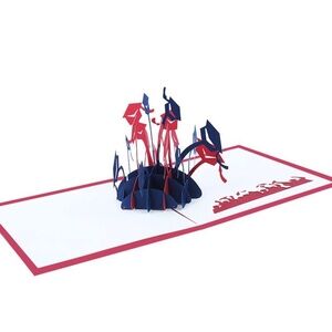*GRADUATION* 3D Pop-Up Graduation Greeting Card